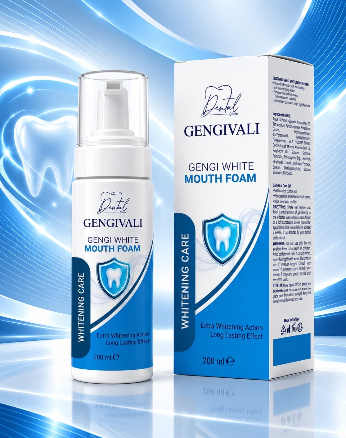 GENGI WHITE MOUTH FOAM